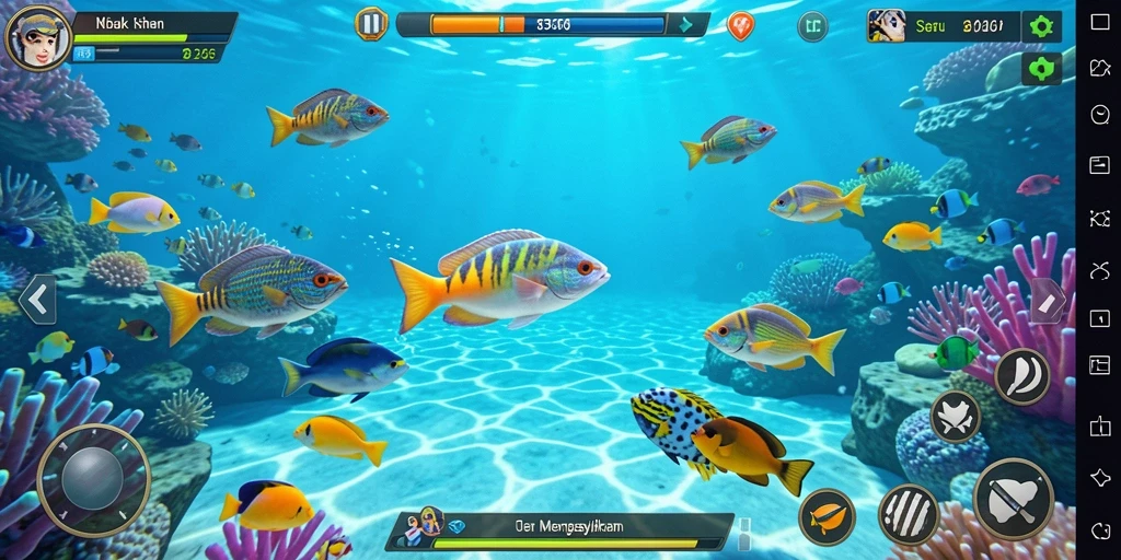 Gameplay Tembak Ikan yang menantang di 8364.