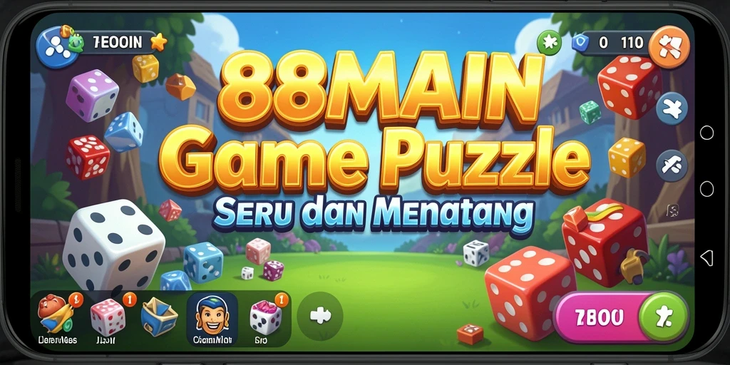 Screenshot gameplay 88MAIN dengan puzzle yang menarik dan menantang.