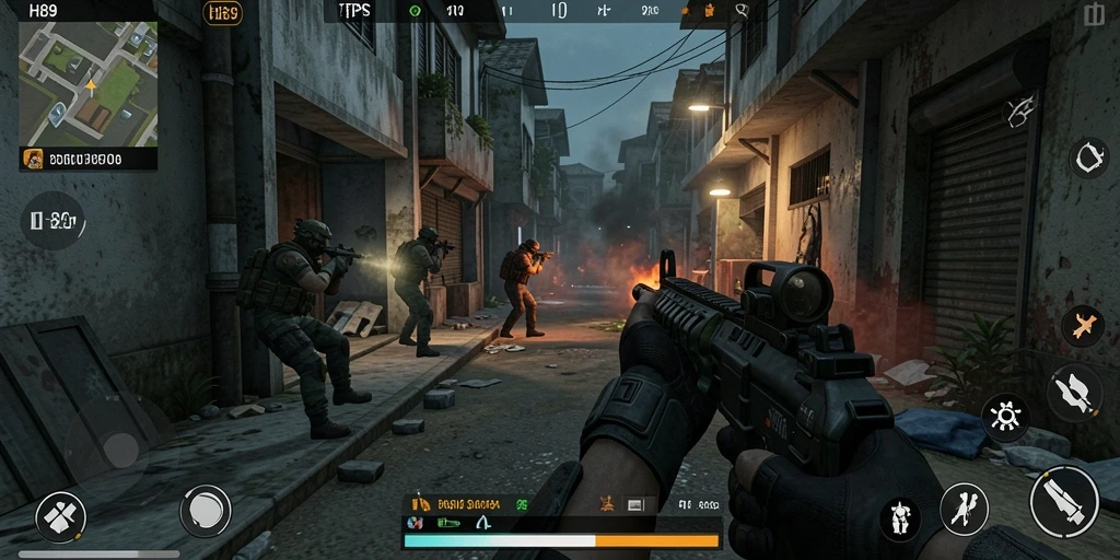 Tampilan gameplay H89 yang mendebarkan dan penuh aksi.