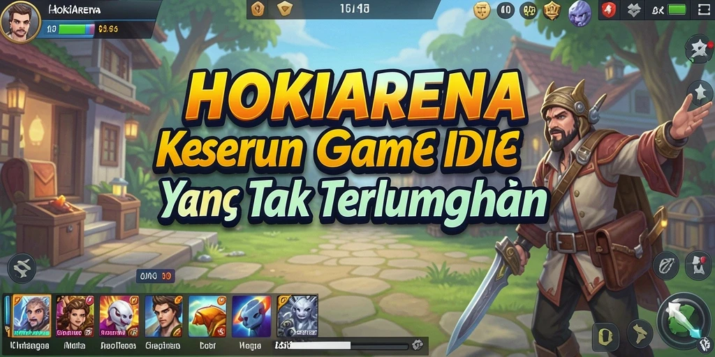 Tampilan gameplay HOKIARENA yang menarik dan interaktif.
