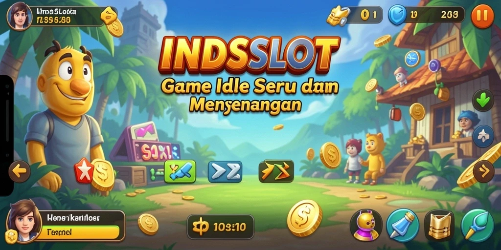 Screenshot gameplay INDSLOT yang menunjukkan aksi slot yang seru.