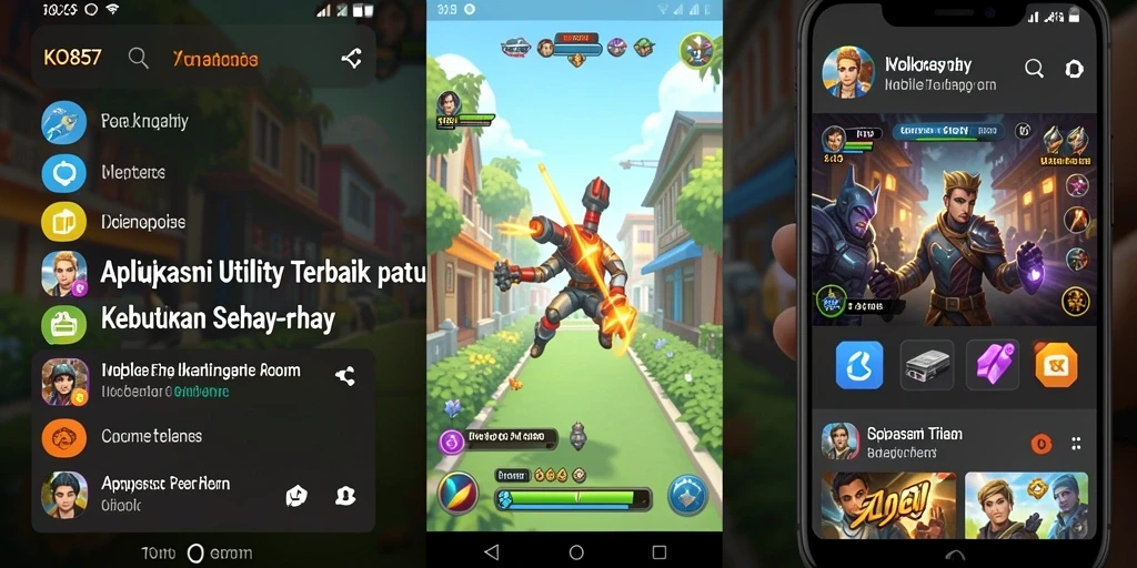 Screenshot utama KO857 menampilkan antarmuka aplikasi Utility yang intuitif dan fungsional.