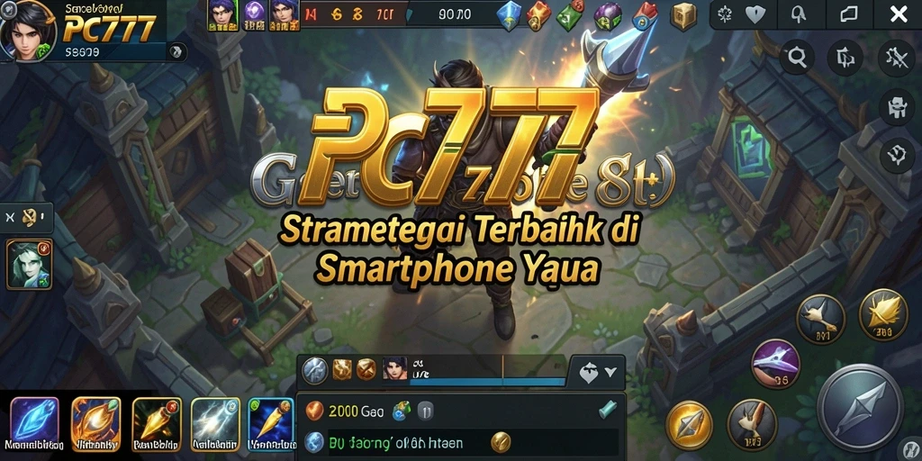 Tangkapan layar PC777 menampilkan aksi gameplay strategi yang intens.