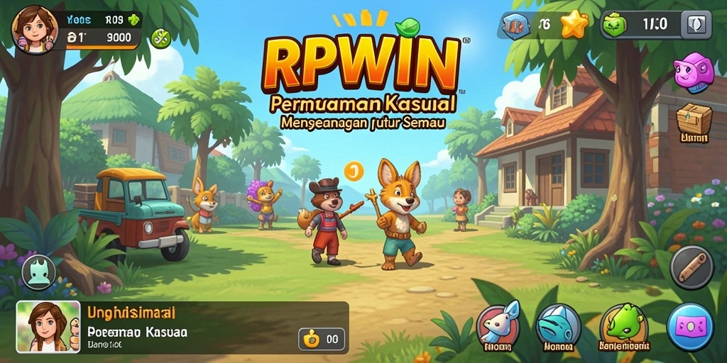 Tampilan menarik dari gameplay RPWIN yang menghibur.