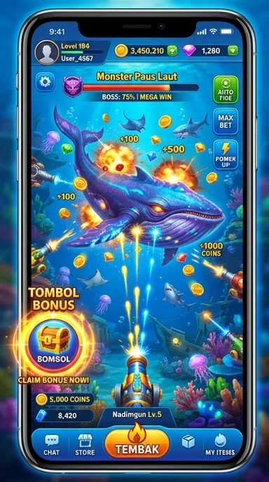 Tampilan utama aplikasi nadimtogel dengan fitur unggulan.
